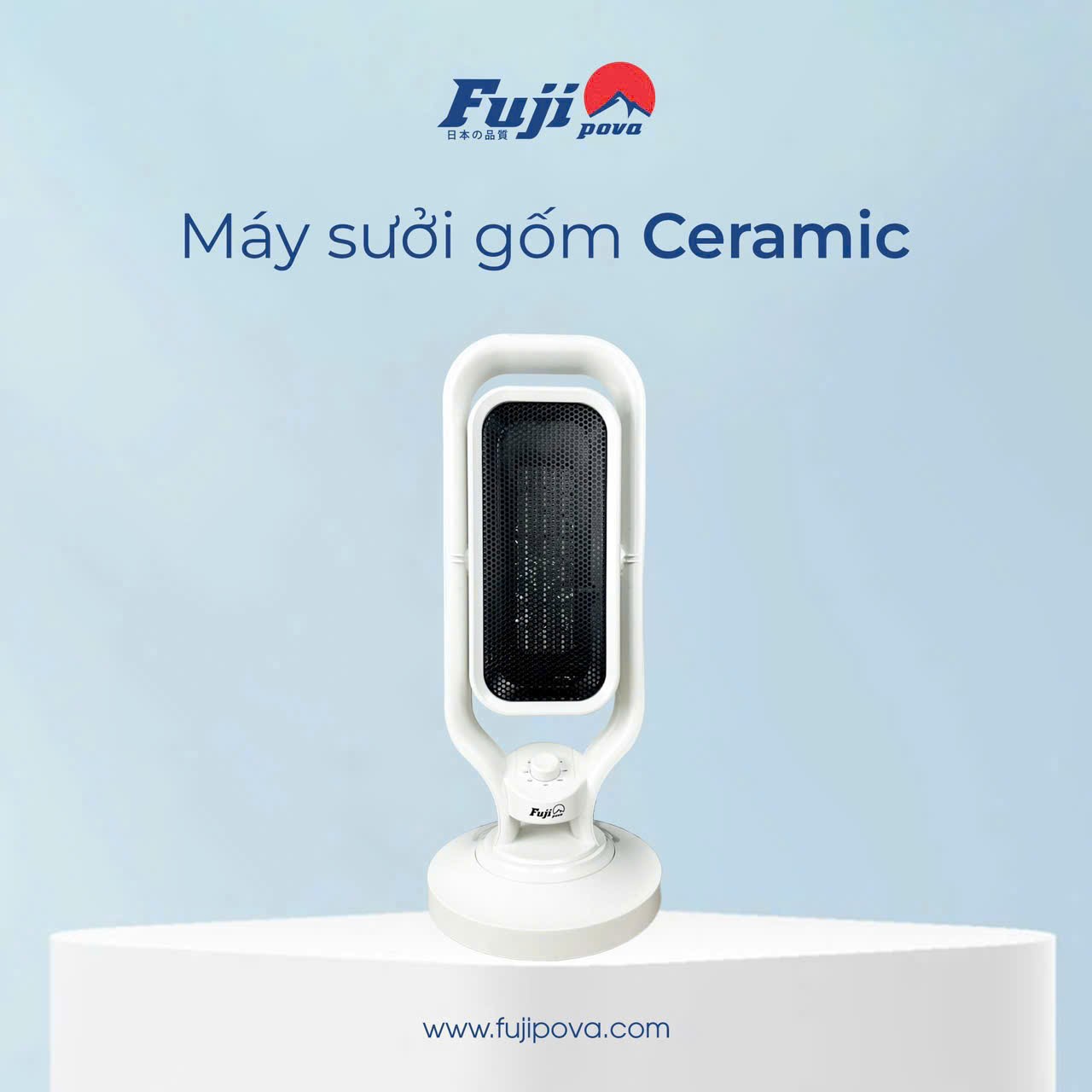 Máy Sưởi Gốm Ceramic FujiPova